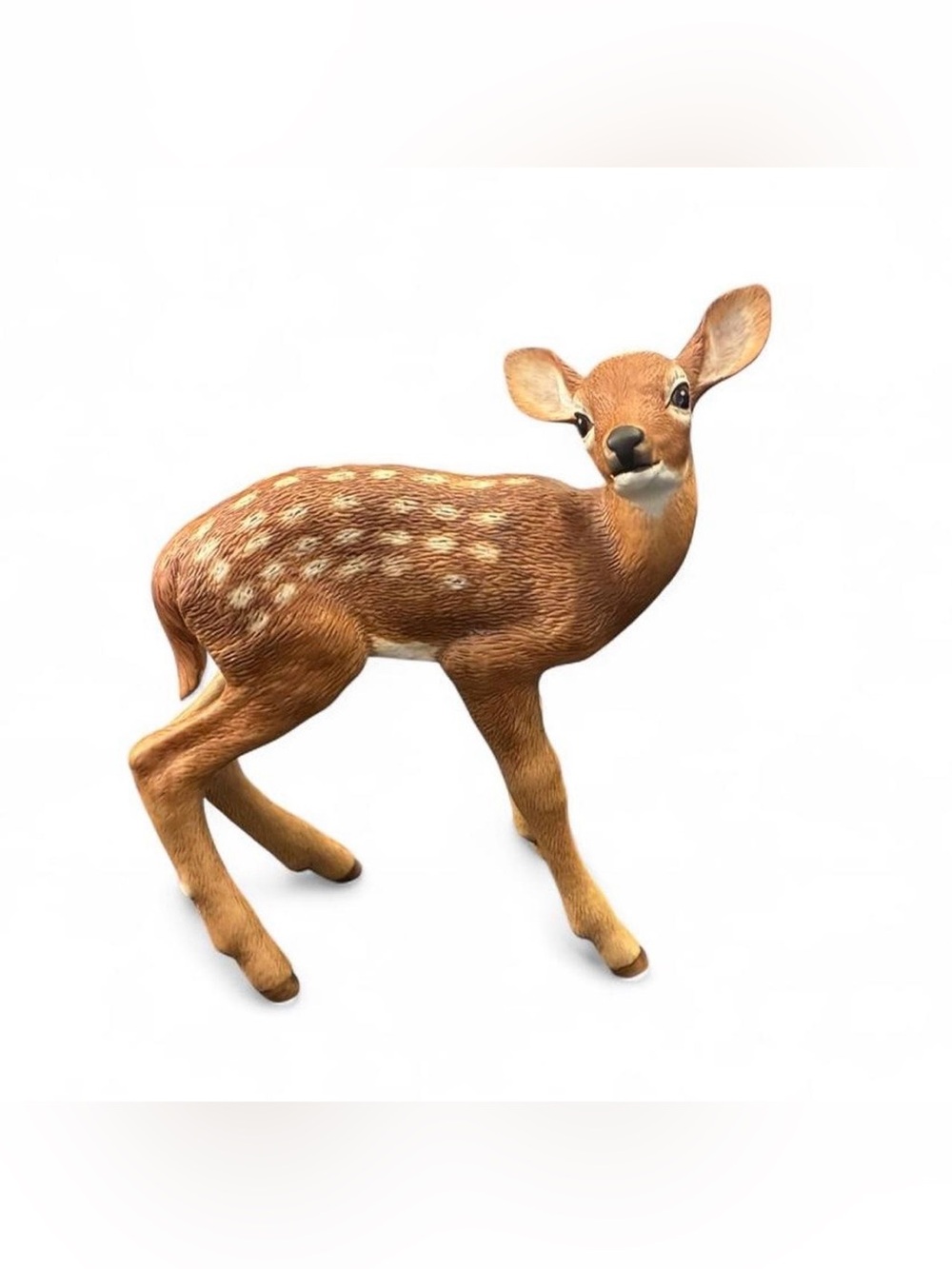 Lenox (1994) 5" Porcelain Burmese Brow-Antlered Deer in Great Condition. $14
